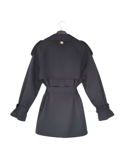 Trench Elegant cu Cordon în Talie